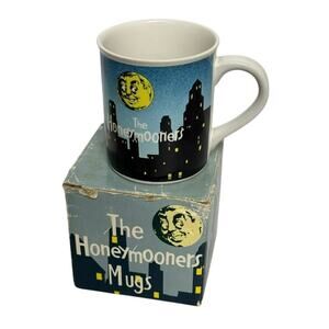 Vtg 1989 Hamilton Collection The Honeymooners Mug Cup Ralph Norton in Box
